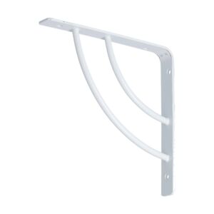 John Sterling Milano Style Shelf Bracket White 6inch John Sterling Milano Style Shelf Bracket White 6inch